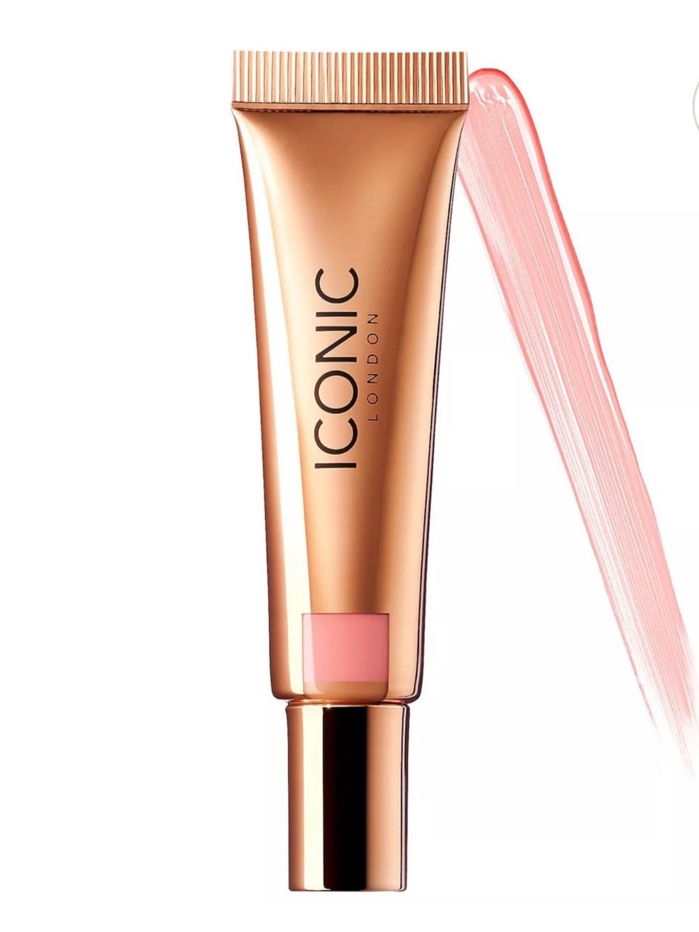 ICONIC LONDON Sheer Cream Blush in Rose Riot Pink Pale Pastel Pink